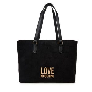 Torebka LOVE MOSCHINO. Czarne torebki klasyczne LOVE MOSCHINO, bez wzorów, bez dodatków. Za 689,99 zł.