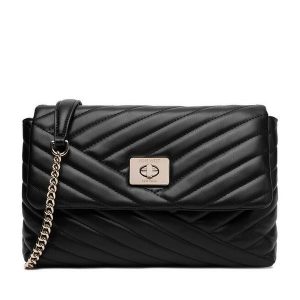 Torebka Nine West. Czarne torebki klasyczne Nine West, bez wzorów, bez dodatków. Za 199,99 zł.