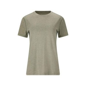 Koszulka damska Endurance Alvaly Melange. Niebieskie koszulki sportowe ENDURANCE, bez wzorów, bez ramiączek. Za 83,00 zł.