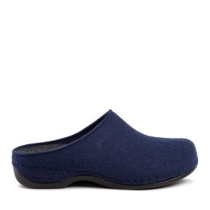 Kapcie Berkemann. Niebieskie kapcie Berkemann, bez wzorów. Za 299,99 zł.