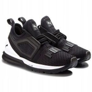 Buty treningowe damskie Puma Ignite Limitless 2 191457 01. Czarne buty sportowe Puma, bez wzorów, bez zapięcia. Za 239,00 zł.