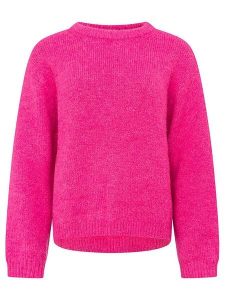 Zwillingsherz Sweter w kolorze różowym rozmiar: L. Różowe swetry oversize Zwillingsherz, l, bez wzorów, ze splotem, bez ramiączek. Za 135,95 zł.