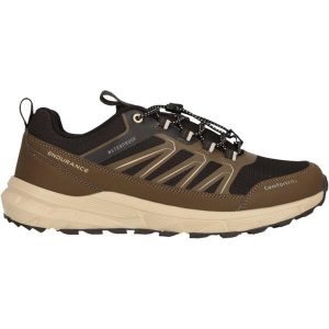 Buty trekkingowe Endurance Ferill WP. Brązowe buty trekkingowe ENDURANCE, bez zapięcia. Za 319,50 zł.