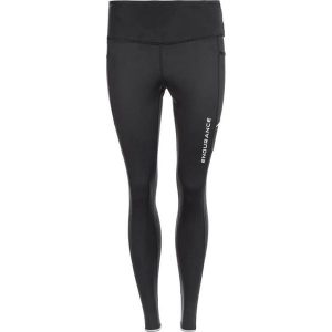 Damskie legginsy Endurance Energy Windblock. Czarne legginsy ENDURANCE, bez wzorów, z materiału. Za 253,00 zł.