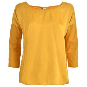 Deha Ladies T-Shirt Długość 3/4 Sleeve Top d73070 Curcuma Yellow (Rozmiar S). T-shirty marki Deha. W wyprzedaży za 123,00 zł.