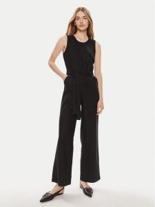 ONLY Kombinezon Caro 15311014 Czarny Regular Fit. Czarne kombinezony ONLY, s, bez wzorów, z wiskozy, bez kołnierzyka, bez ramiączek. Za 249,99 zł.