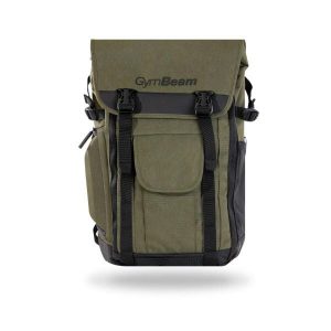 Plecak trekkingowy poliestrowy 25 L zielony Adventure. Zielone plecaki GYMBEAM. Za 142,90 zł.