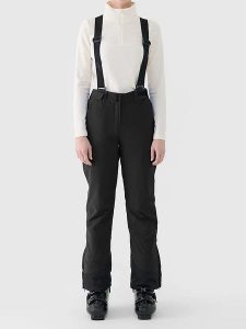 4F Spodnie narciarskie w kolorze czarnym rozmiar: XL. Czarne spodnie dresowe 4f, m, bez wzorów, narciarskie. Za 366,35 zł.