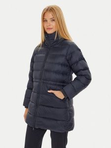 Tommy Hilfiger Płaszcz zimowy WW0WW43119 Granatowy Regular Fit. Niebieskie płaszcze TOMMY HILFIGER, na zimę, s, bez wzorów, z syntetyku, bez kaptura. Za 909,99 zł.