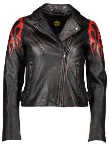 Buffalo Skórzana kurtka w kolorze czarnym rozmiar: 40. Czarne kurtki Buffalo, bez wzorów, z materiału, bez kaptura. Za 513,95 zł.