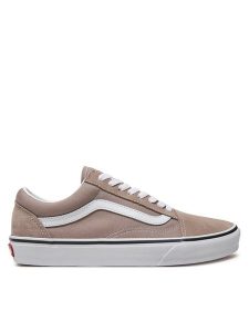 Vans Tenisówki Old Skool CTHR VN000CT8HCZ1 Beżowy. Brązowe trampki Vans, bez wzorów, ze skóry, bez zapięcia. Za 259,99 zł.