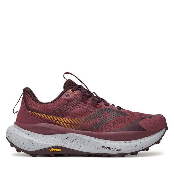 Buty do biegania Saucony. Czerwone buty sportowe Saucony, bez wzorów, bez zapięcia, do biegania. Za 482,99 zł.