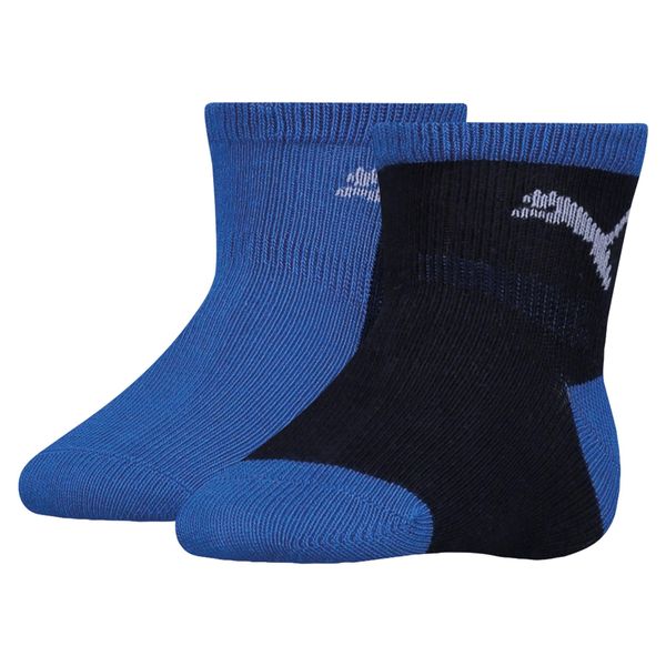 Skarpety Puma MINI CATS 2-PACK. Niebieskie skarpetki Puma, bez wzorów. Za 29,99 zł.
