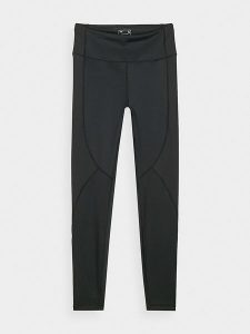 4F Legginsy sportowe w kolorze czarnym rozmiar: XS. Czarne legginsy sportowe 4f, xs, bez wzorów, z materiału, outdoorowe. Za 74,46 zł.