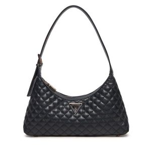 Torebka Guess. Czarne torebki klasyczne Guess, z aplikacjami, bez dodatków. Za 319,99 zł.