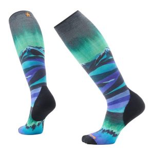 Skarpety narciarskie Smartwool Ski Targeted Cushion Compression Print OTC. Skarpetki Smartwool, bez wzorów. Za 135,99 zł.