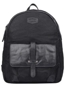 SPARWELL Skórzany plecak "Stable Sawyer" w kolorze czarnym - 31 x 41 x 15 cm rozmiar: onesize. Czarne plecaki SPARWELL. Za 304,99 zł.