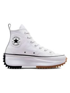 Converse Skórzane sneakersy "Run Star Hike" w kolorze białym rozmiar: 39. Białe trampki Converse, bez wzorów, za kostkę, bez zapięcia. Za 319,95 zł.