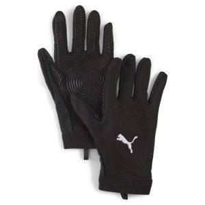 Rękawice piłkarskie individualWINTERIZED PUMA Black White. Białe rękawiczki Puma, bez wzorów. Za 130,64 zł.