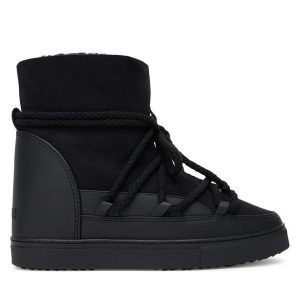 Śniegowce Inuikii. Czarne buty zimowe Inuikii, bez obcasa, bez zapięcia. Za 989,99 zł.