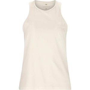 Damski tank top Athlecia Almi V2. Białe topy Athlecia, l, bez wzorów, sportowe, bez kołnierzyka, bez ramiączek. Za 178,00 zł.