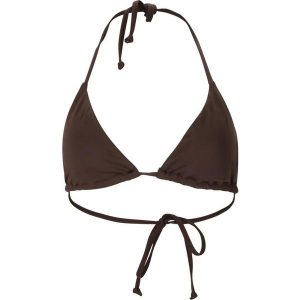 Damski top do kostiumu kąpielowego Athlecia Sherrill. Brązowe bikini Athlecia, bez wzorów. Za 197,50 zł.