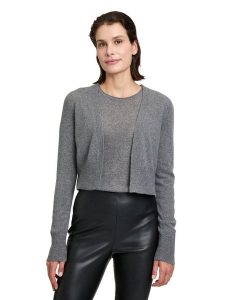 Betty Barclay Kaszmirowy kardigan w kolorze szarym rozmiar: 44. Szare kardigany Betty Barclay, z kaszmiru. Za 173,99 zł.