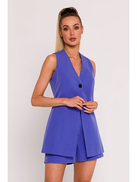 Made of emotion Kamizelka w kolorze fioletowym rozmiar: S. Różowe kamizelki Made Of Emotion, s, bez wzorów, bez kołnierzyka, bez ramiączek, bez kaptura. Za 118,28 zł.