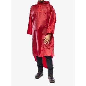 Peleryna turystyczna Trekmates Deluxe Poncho - chilli pepper. Czerwone kurtki TREKMATES, uniwersalny, bez wzorów, bez kaptura. Za 239,99 zł.