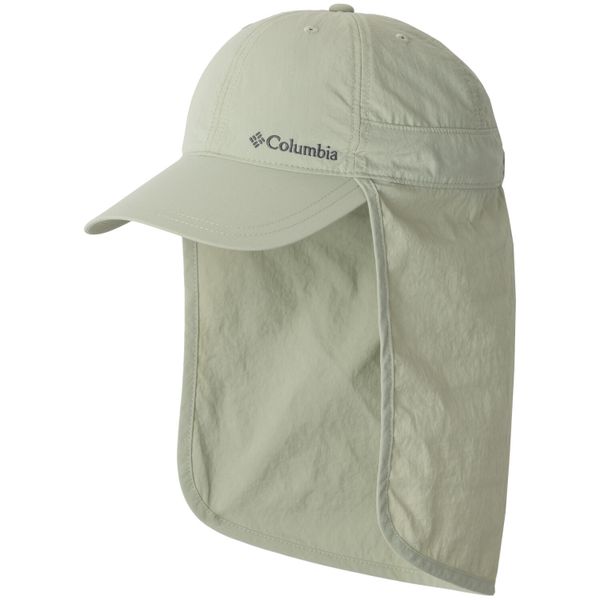 Czapka z daszkiem dla dorosłych Schooner Bank II Cap. Zielone czapki Columbia, bez wzorów, z materiału, sportowe. Za 119,99 zł.
