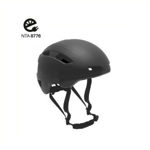 Kask Speedpedelec - NTA8776 - Czapka Rowerowa - Czarne Mate. Czarne czapki FALKX, bez wzorów, z materiału. Za 148,72 zł.