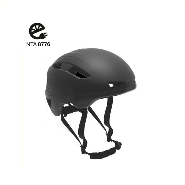Kask Speedpedelec - NTA8776 - Czapka Rowerowa - Czarne Mate. Czarne czapki FALKX, bez wzorów, z materiału. Za 148,72 zł.
