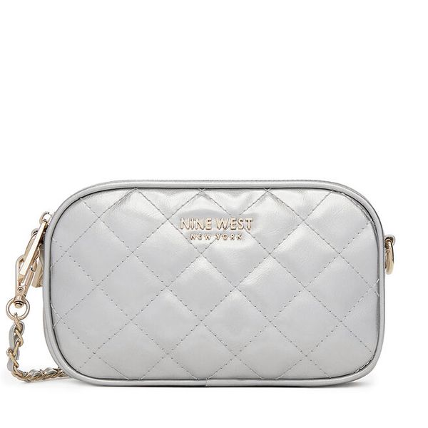 Torebka Nine West. Szare listonoszki Nine West, bez wzorów, bez dodatków. Za 149,99 zł.