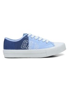 GAP Sneakersy "Baltimore" w kolorze granatowo-błękitnym rozmiar: 39. Niebieskie trampki GAP, bez wzorów, bez zapięcia. Za 140,53 zł.
