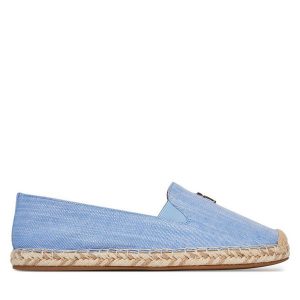 Espadryle Tommy Hilfiger. Niebieskie espadryle TOMMY HILFIGER, bez wzorów, bez obcasa. Za 199,99 zł.
