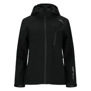Damska kurtka wodoodporna Weather Report Camelia. Czarne kurtki Weather Report, bez wzorów, bez kaptura. W wyprzedaży za 282,50 zł.
