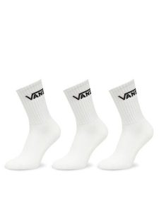 Vans Skarpety długie VN000QBV Biały. Białe skarpetki Vans, bez wzorów, z bawełny. Za 79,99 zł.