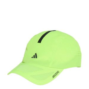 Czapka Runningxadizero Lightweight CLIMACOOL. Czarne czapki ADIDAS, bez wzorów. Za 129,00 zł.