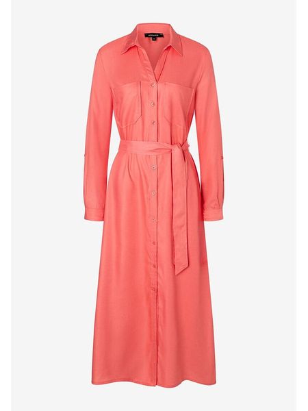 More & More Sukienka w kolorze koralowym rozmiar: 44. Czerwone sukienki More & More, na co dzień, bez wzorów, z lyocellu, bez kołnierzyka, bez ramiączek, maxi, proste. Za 127,95 zł.