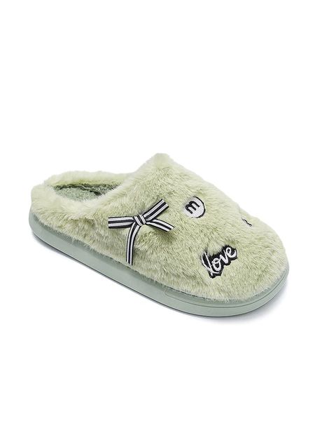 Confly Kapcie w kolorze zielonym rozmiar: 40/41. Zielone kapcie Confly, bez wzorów. Za 65,38 zł.