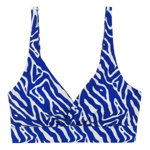 Damski top do kostiumu kąpielowego Regatta Paloma. Niebieskie bikini Regatta, bez wzorów. Za 142,50 zł.