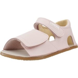 Sandały TITANITOS L560 ALCOY Rose. Czerwone buty trekkingowe TITANITOS, bez wzorów, ze skóry, bez obcasa, bez zapięcia. Za 183,99 zł.