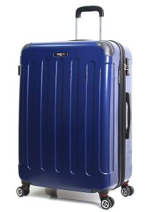 BlueStar Walizka "Tunis" w kolorze niebieskim - 41 x 65 x 26 cm rozmiar: onesize. Niebieskie walizki BlueStar, bez wzorów, z materiału. Za 173,99 zł.