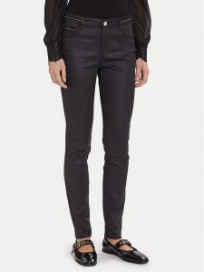 Morgan Jeansy 252-PALAO Czarny Slim Fit. Czarne jeansy Morgan, bez wzorów, z bawełny. Za 299,99 zł.