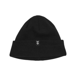 Czapka sportowa dla dorosłych Hummel Training Hat. Czarne czapki Hummel, bez wzorów, sportowe. Za 51,00 zł.