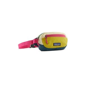 Nerka turystyczna Terravia Mini Hip Pack. Żółte nerki i saszetki Patagonia, bez wzorów. Za 179,99 zł.