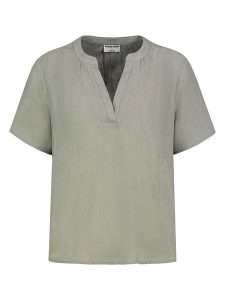 Fresh Made Bluzka w kolorze khaki rozmiar: XXL. Brązowe bluzki Fresh Made, xxl, bez wzorów, bez kołnierzyka, bez ramiączek. Za 61,60 zł.