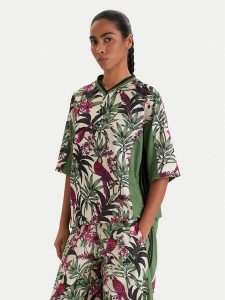 Adidas T-Shirt Farm Rio Premium KD4628 Zielony Loose Fit. Zielone t-shirty ADIDAS, s, bez wzorów, z syntetyku, bez kołnierzyka, bez ramiączek. Za 268,99 zł.