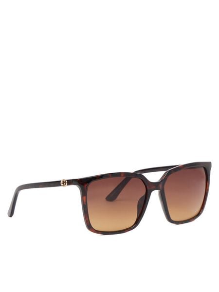 Guess Okulary przeciwsłoneczne GU00252 Brązowy. Brązowe okulary przeciwsłoneczne Guess. Za 319,99 zł.
