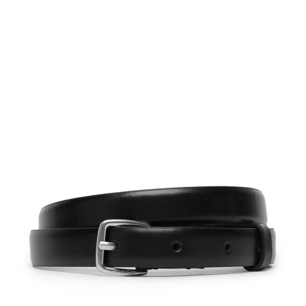 Pasek Calvin Klein. Czarne paski Calvin Klein, bez wzorów. Za 169,99 zł.